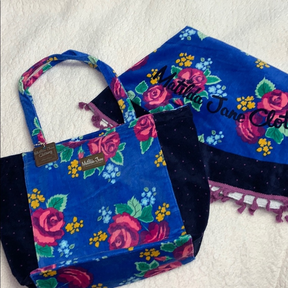 Matilda Jane beach tote & blanket